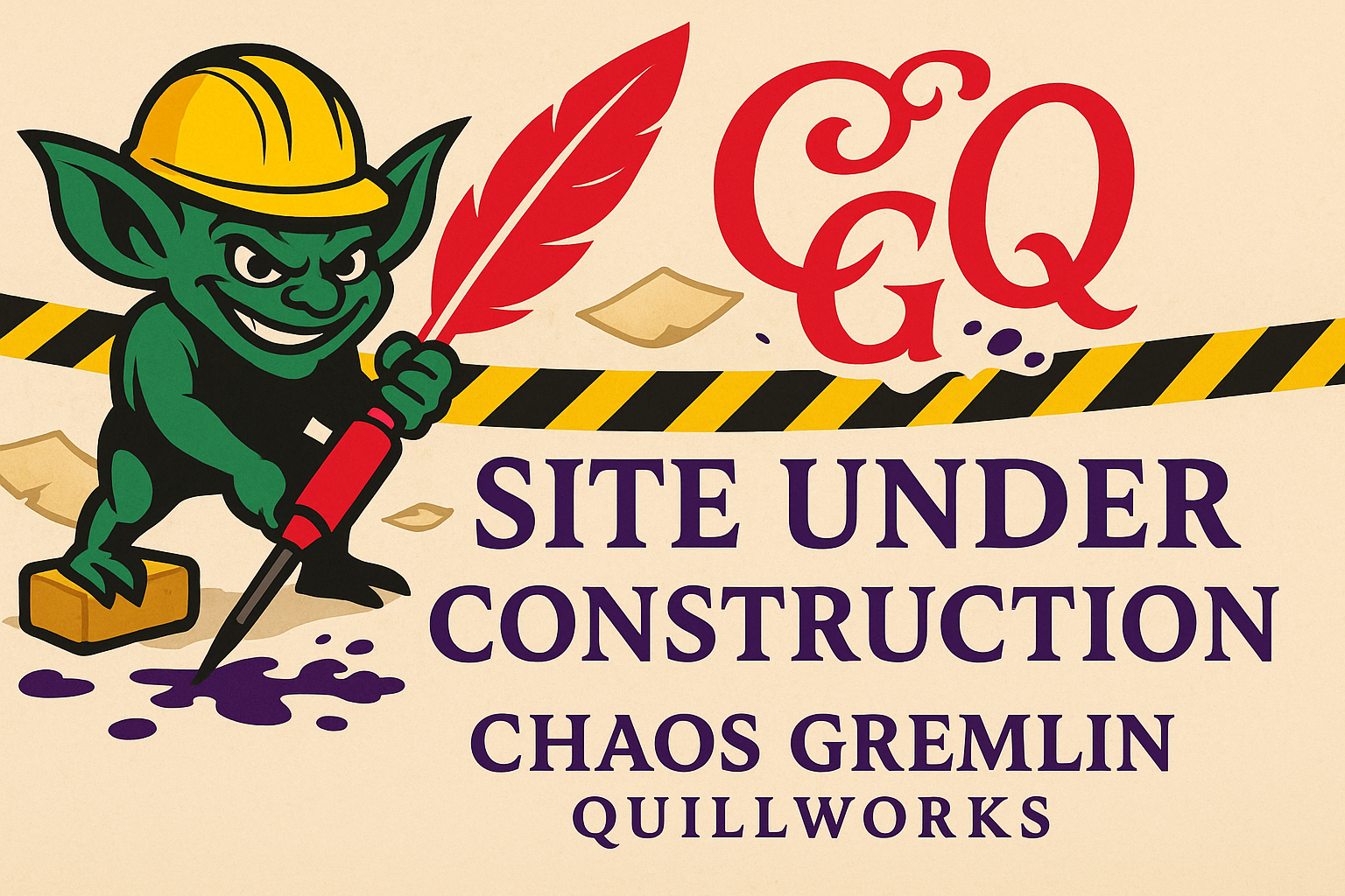 Site under construction banner